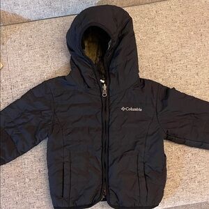 Columbia Kids Puffer Jacket - Black and camo
